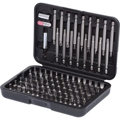1/4" Bit-Satz, 99-tlg mit langen Bits