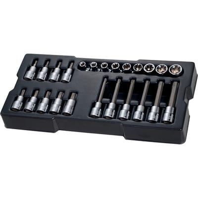 Modul 1/2 Bit-Steckschlüssel 24-tlg. - Stanley