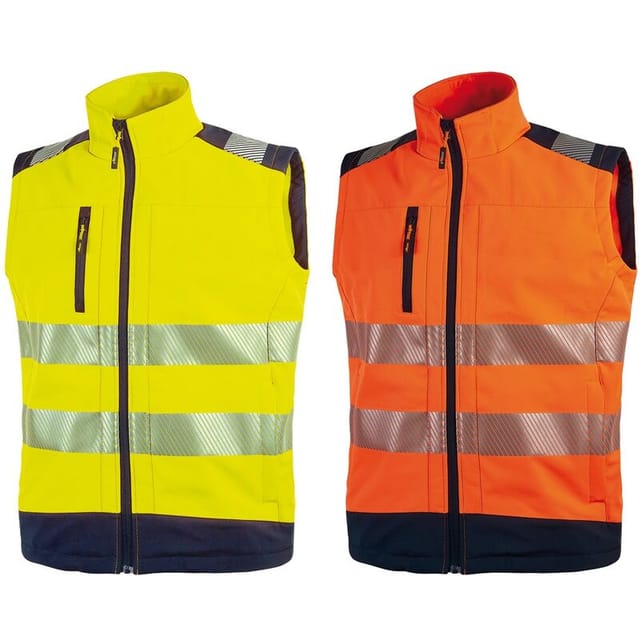 Dany Warnschutz-Arbeitsweste - xl - Gelb - U-power