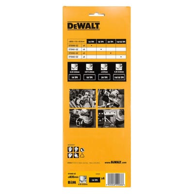 Bandsägeblatt 835x12x0,5 mm 1,8 mm 4 Stk. - Dewalt