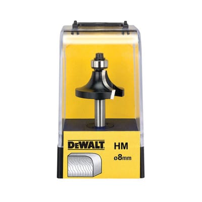 Abrundfräser hm Z2 S8 mm D31,8 mm R8 mm DT90015-QZ - Dewalt