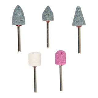 KWB Keramische Miniatur-Schleifstifte, Satz, 5-tlg. - 510100