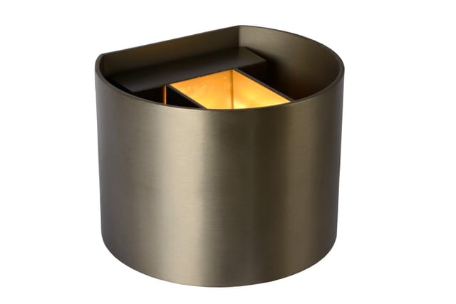 Xio - Wandleuchte - led Dim. - G9 - 1x3,5W 2700K - Einstellbarer Abstrahlwinkel - Rostfarbe - Lucide