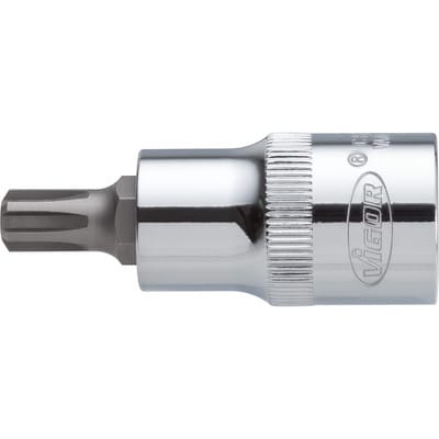 Ribe Schraubendreher-Einsatz ∙ V2202 ∙ 1/2 Zoll (12,5 mm) Vierkant hohl ∙ Innen Keilprofil Ribe-CV ∙ sw M5
