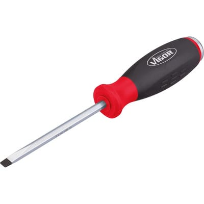 Vigor - Schlitz Schraubendreher ∙ mit Schlagkappe ∙ V3597 ∙ Schlitz Profil ∙ sw 0,6 x 3,5 mm