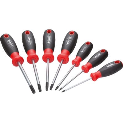 T Schraubendreher Satz ∙ V3366 ∙ Innen torx® Profil ∙ 7-teilig ∙ T10 – T40 ∙ Anzahl Werkzeuge: 7