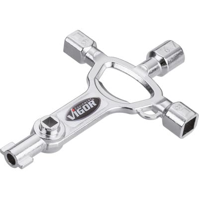Baustellenschlüssel ∙ MasterKey ∙ Elektro ∙ V4227 ∙ l x b: 145 mm x 80 mm
