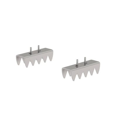 Günzburger Steigtechnik 2x nivello-Fußplatte Kralle - 019224