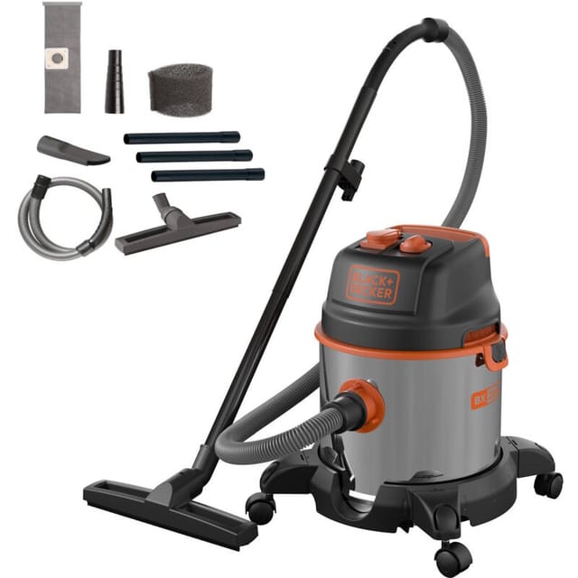 Black+decker Nass und Trockensauger BXVC20XTE (1400 w, 20 liter)