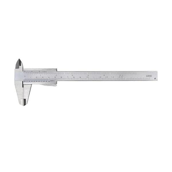 Taschenmessschieber DIN 862 150mm m.Momentf.eck.