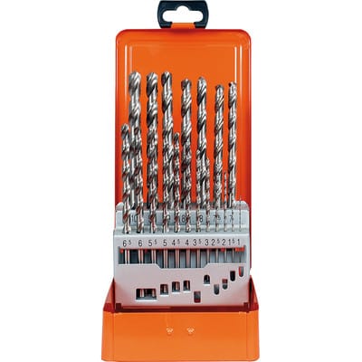 Projahn Metallkassette DIN 340 HSS-G 19-tlg. 1-10/0,5 mm