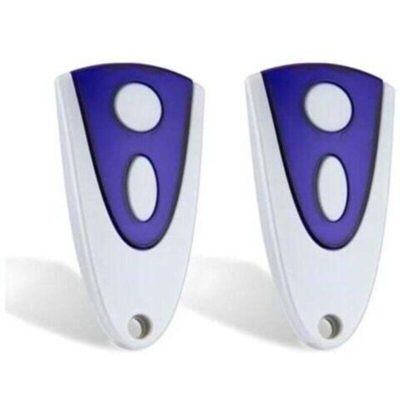 Fliti 2er-pack Novoferm Novotron 502 Max43-2 Fernbedienungen – 433,92 Mhz Frequenz – 2 Tasten – Kompatibel Mit Novoferm Sendern