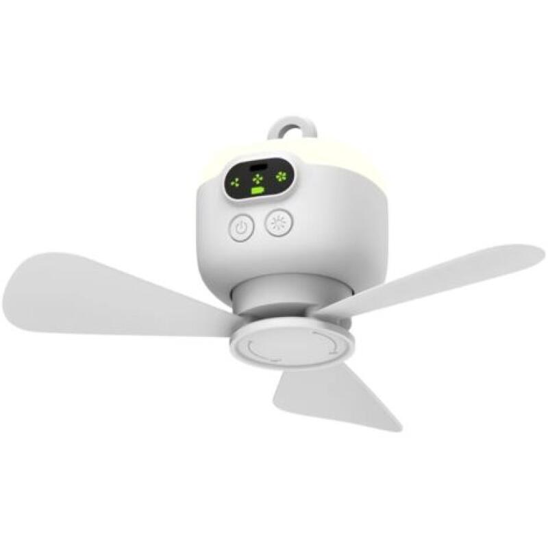 Fliti Mini-ventilator, Tragbar, Wiederaufladbar, 8000 Mah – 4 Geschwindigkeitsstufen – Inkl. Fernbedienung – Abnehmbare Flügel – Für Den Außenbereich Geeignet – Usb-c