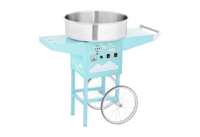 Zuckerwattemaschine Zuckerwatte Zuckerwattegerät Maschine 52cm Automat 1200 w