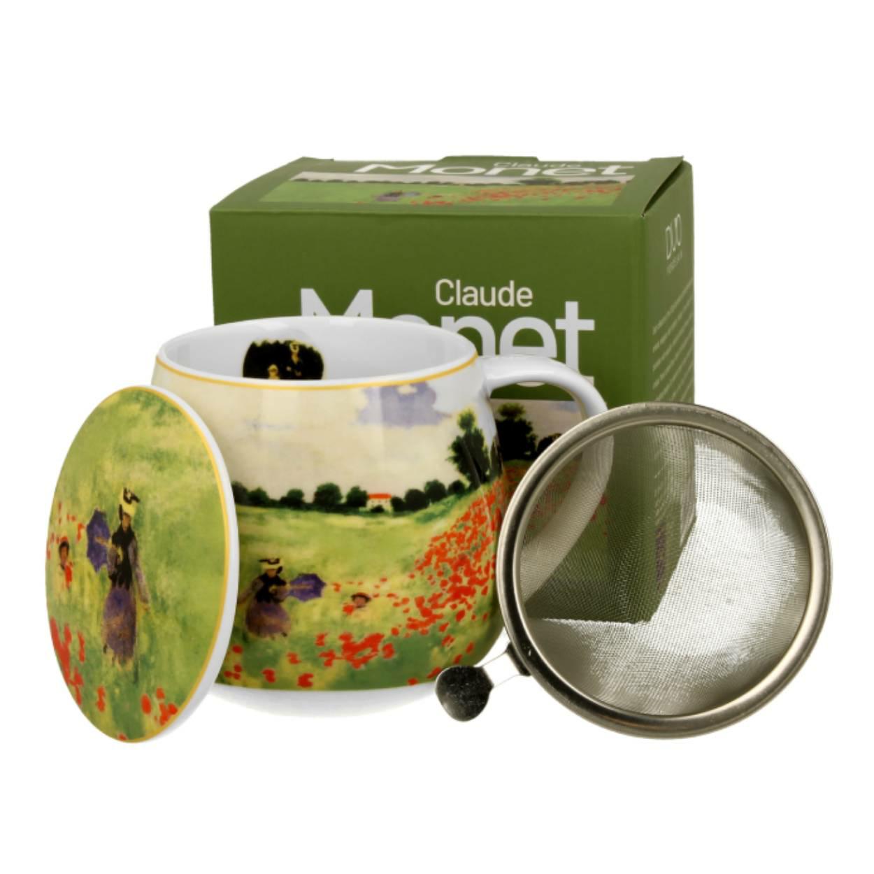 Monet Poppy Fassbecher Mit Sieb
