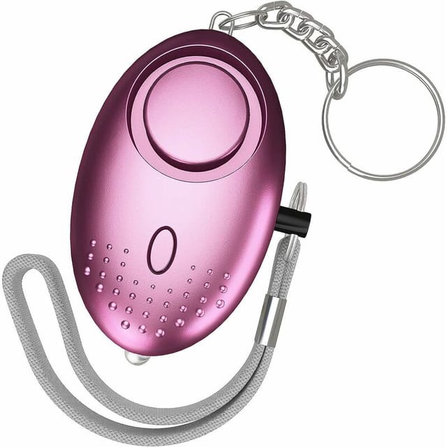 Persönlicher Alarm, T-Audace Anti-Assault-Schlüsselanhänger – 150 dB Notfall-Sicherheits-Taschenalarm mit LED-Licht – Präventionsalarm für Frauen und