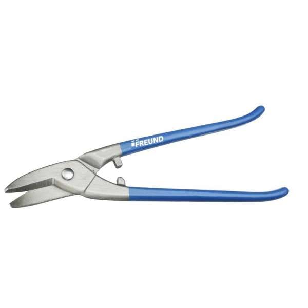 Freund - Rundlochschere rechts Edelstahl, hrc 59 (blau) 01224275