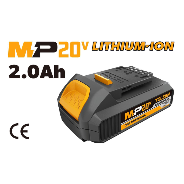 Akku 20v 2,0 Ah Serie Mp20v Tolsen