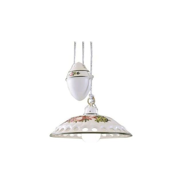 CLASSIC NAPOLI C373-11, Pendelleuchte mit keramischen Sauces,