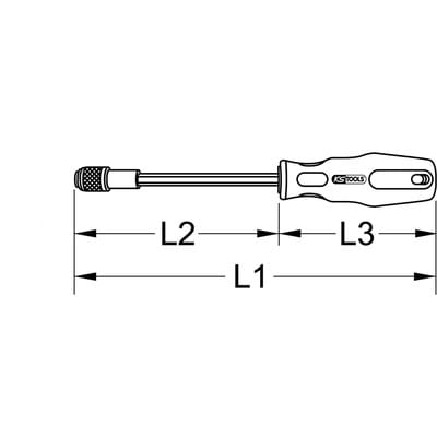 1/4' ergotorque Bit-Schraubendreher