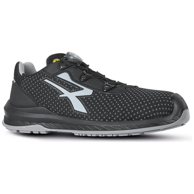 U-power - Sicherheitshalbschuhe monaco esd S3 ci src - Schwarz 43