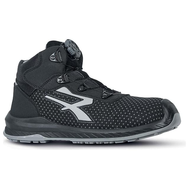 U-power - Panama S3 ci src esd Hohe Sicherheitsschuhe - 47 eu - Schwarze