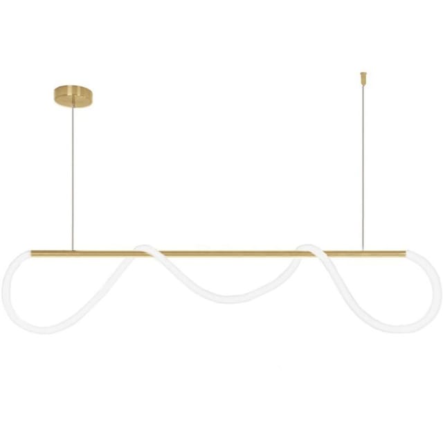 Lampe led APP854-CP long gold