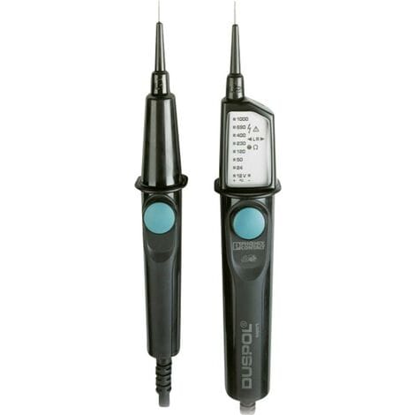 Phoenix Contact DUSPOL EXPERT Zweipoliger Spannungsprüfer CAT III 1000 V, CAT IV 600 V Akustik, LED