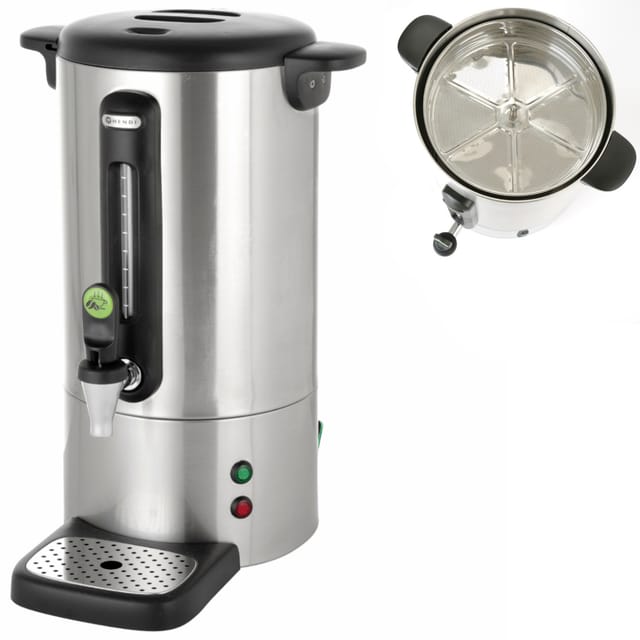 Kaffeemaschine mit tropffreiem Hahn, Stahl, Concept Line, 7 l - Hendi 211434