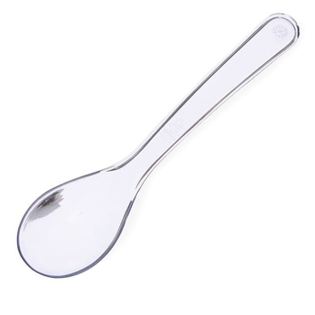 Transparenter Salatlöffel SAN bis 80 °C, Länge 235 mm - Hendi 564202