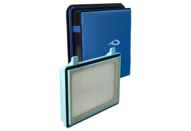 Filter-Set kompatibel mit Philips Marathon Compact FC9333/07 Staubsauger - 9x Filter (HEPA-Filter, Motorschutz-Filter, Schaum-Filter) - Vhbw