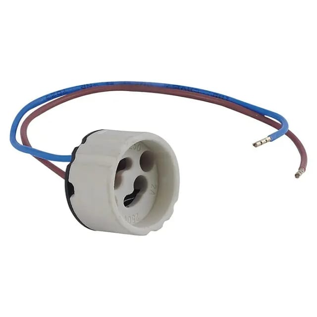 Keramik Lampenfassung 230V für GU10 & GZ10 - max. 50 Watt