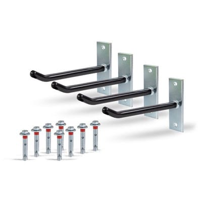Felgenhalter-Set, 4Stahlhaken - 801960 - Alberts