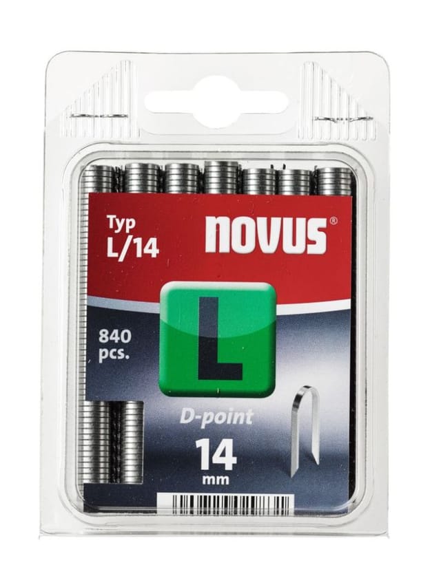 Novus Kabelklammer Typ l 840 Stück Tackerklammern & Nägel