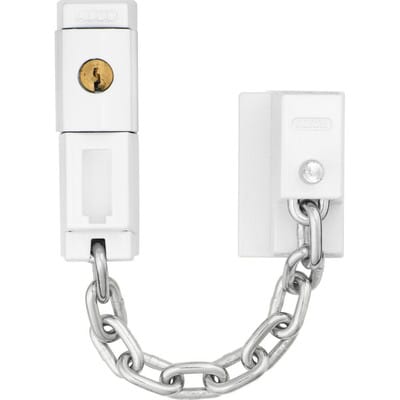 Abus - abschließbare Türkette SK79W sb weiß
