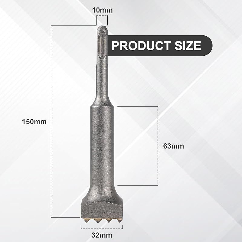 Sds Plus Stockhammer, 16-zahn Sds Plus Meißel, Sds Plus Stockhammer, Steinstockhammer Für Betonplatten/brücken/mauern/fußböden