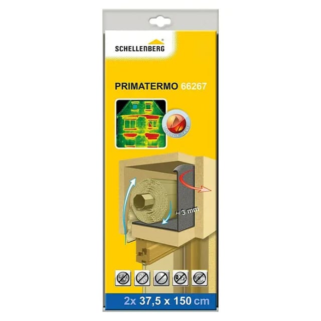 SCHELLENBERG Isolierrollo für Schubladen, 2 x 37,5 x 150 cm, Packung mit 2 Einheiten