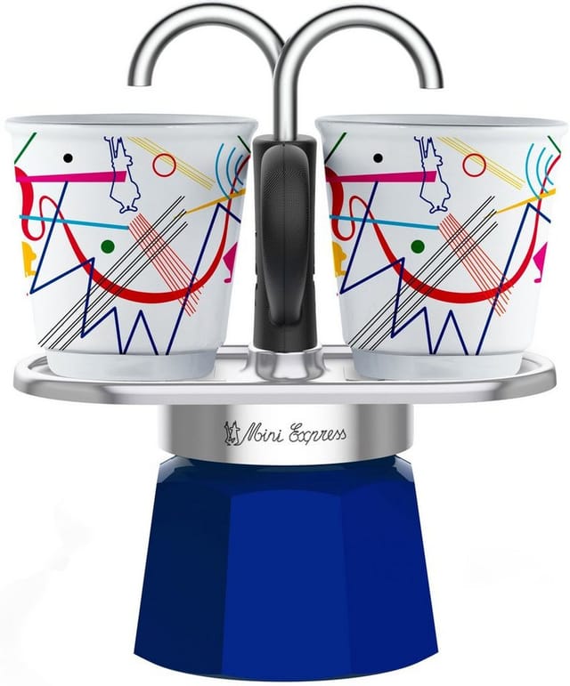 Unbekannt - Bialetti mini express Set Kandinsky farblich sortiert