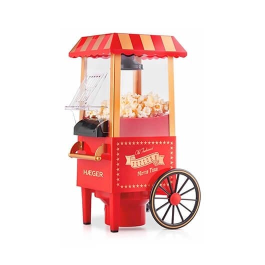 PM-120.001A popcorn de corn poppers Red 4 min 1200 w - Haeger