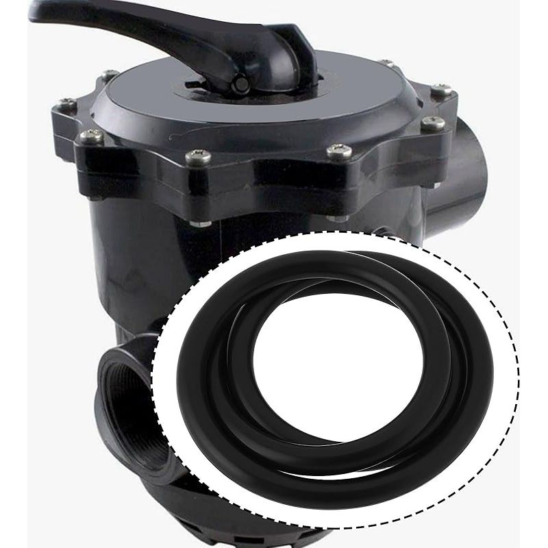 O-ring Für 142-mm-nbr-poolventil, 142 X 6 Mm, Kompatibel Mit Praher 6-wege-poolventilen Mit Aufsatzmontage
