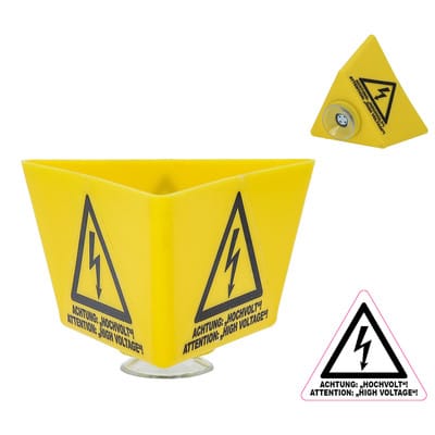 Kstools - ks tools Dachaufsteller mit Blitzsymbol und Saugnapf - 117.0222