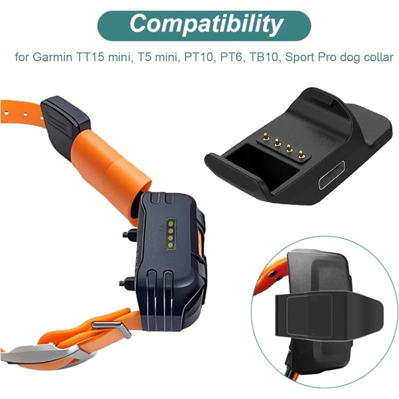 Ladegerät Für Garmin Tt15 Mini, T5 Mini, Pt10, Pt6, Tb10, Sport Pro, Ersatz-ladekabel Für Garmin Hundeerziehungshalsbänder