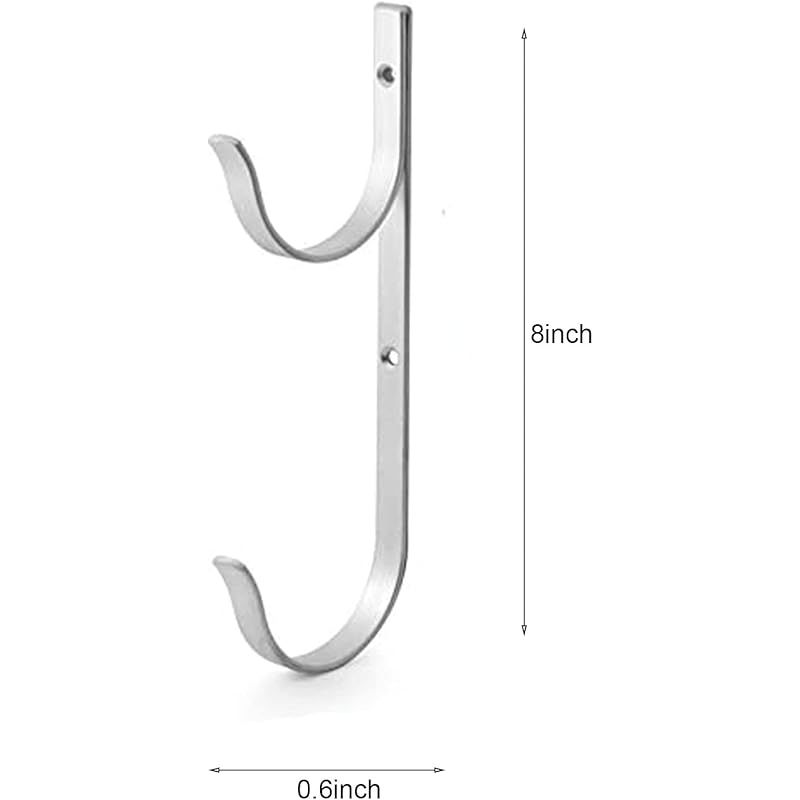 Set Mit 2 Aluminiumstützen Für Poolpfosten