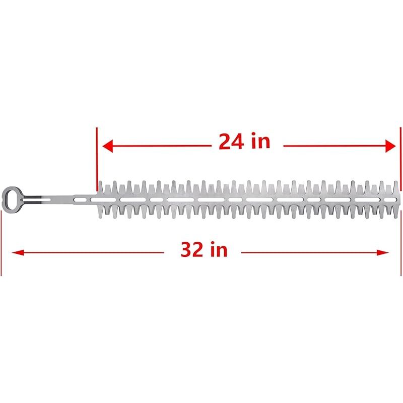 1 Paar 600 Mm (24 Zoll) Heckenscherenmesser Für Stihl Hs45, Teilenummer 4228-710-6051a 42287106051