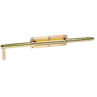Bolzen-Stangenriegel400mm verzinkt, Hub 130mm