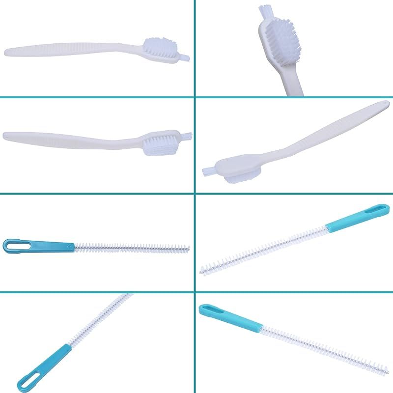 Reinigungsbürste Für Klingen, Kompatibel Mit Vorwerk Thermomix Tm6, Tm5, Tm31 Und Tm21 Küchenmaschinen, 2er-set Bürsten Zur Reinigung Von Töpfen, Rührschüsseln Und Klingen