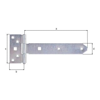 FP - gah Kreuzgehänge L.192 x 45xB.90 x 34xStärke 2 mm ( 8001514116 )