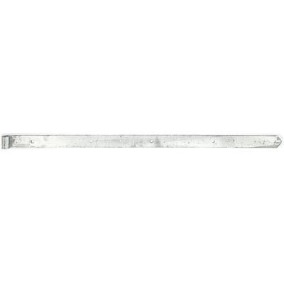 FP - alberts Ladenband, gerade, Abschluss abgerundet, feuerverz., LxB1000x45 mm, Rolle Ø16 mm