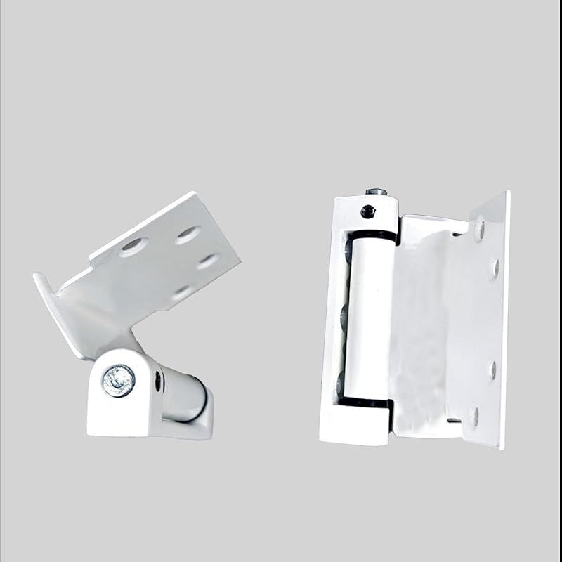 2 Stück Robuste Pvc-türscharniere, Fensterscharniere, Weiße Insektenschutzleiste Für Holz- Oder Pvc-türen Und -fenster