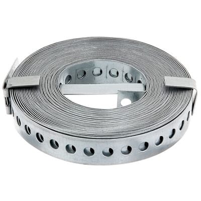 Lochband sendzimirverzinkt 20mm x 10m 334239 - Alberts